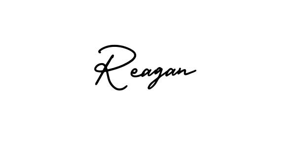 Also we have Reagan name is the best signature style. Create professional handwritten signature collection using AmerikaSignatureDemo-Regular autograph style. Reagan signature style 3 images and pictures png