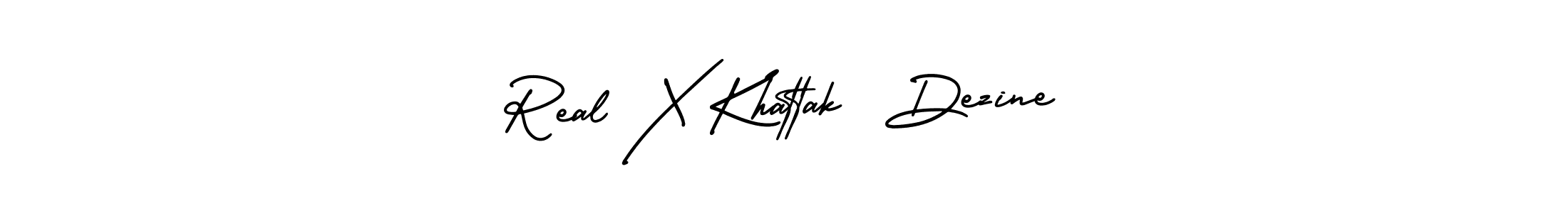 Make a beautiful signature design for name Real X Khattak  Dezine. Use this online signature maker to create a handwritten signature for free. Real X Khattak  Dezine signature style 3 images and pictures png