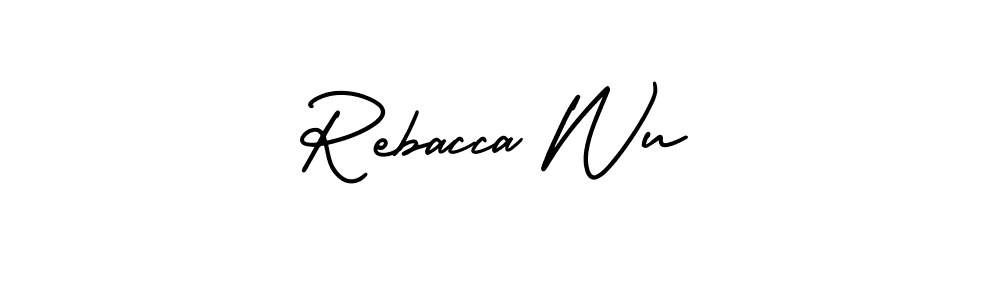 You can use this online signature creator to create a handwritten signature for the name Rebacca Wu. This is the best online autograph maker. Rebacca Wu signature style 3 images and pictures png