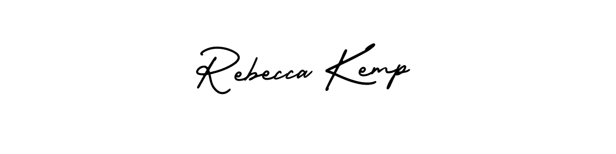 Best and Professional Signature Style for Rebecca Kemp. AmerikaSignatureDemo-Regular Best Signature Style Collection. Rebecca Kemp signature style 3 images and pictures png