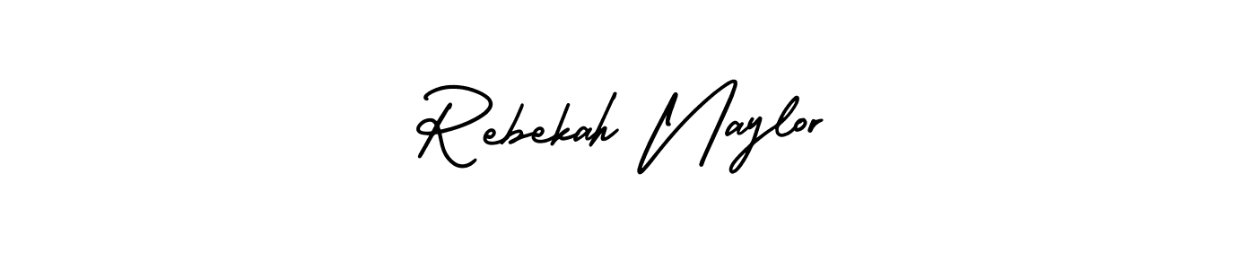 Also we have Rebekah Naylor name is the best signature style. Create professional handwritten signature collection using AmerikaSignatureDemo-Regular autograph style. Rebekah Naylor signature style 3 images and pictures png