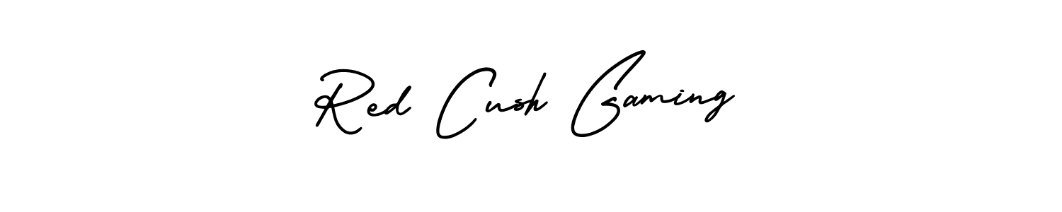 The best way (AmerikaSignatureDemo-Regular) to make a short signature is to pick only two or three words in your name. The name Red Cush Gaming include a total of six letters. For converting this name. Red Cush Gaming signature style 3 images and pictures png