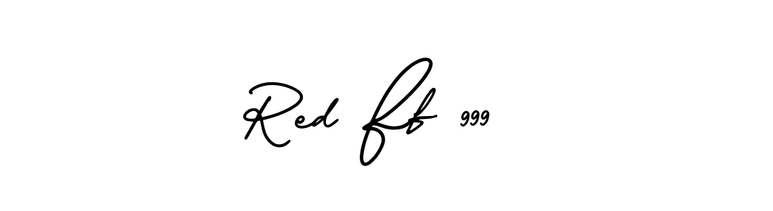 Also You can easily find your signature by using the search form. We will create Red Ff 999  name handwritten signature images for you free of cost using AmerikaSignatureDemo-Regular sign style. Red Ff 999  signature style 3 images and pictures png