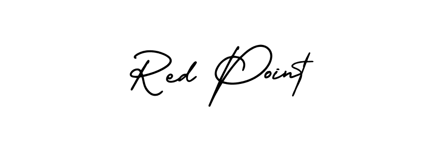 You should practise on your own different ways (AmerikaSignatureDemo-Regular) to write your name (Red Point) in signature. don't let someone else do it for you. Red Point signature style 3 images and pictures png