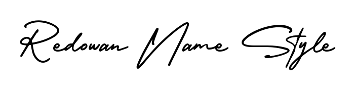 Also we have Redowan Name Style name is the best signature style. Create professional handwritten signature collection using AmerikaSignatureDemo-Regular autograph style. Redowan Name Style signature style 3 images and pictures png