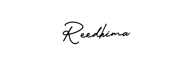 Check out images of Autograph of Reedhima name. Actor Reedhima Signature Style. AmerikaSignatureDemo-Regular is a professional sign style online. Reedhima signature style 3 images and pictures png