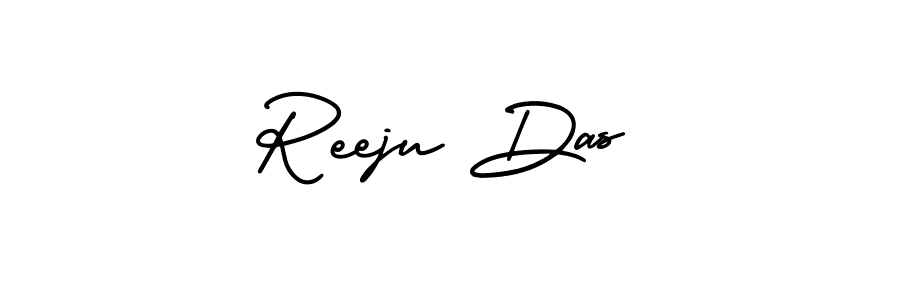 Design your own signature with our free online signature maker. With this signature software, you can create a handwritten (AmerikaSignatureDemo-Regular) signature for name Reeju Das. Reeju Das signature style 3 images and pictures png