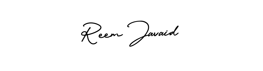 Best and Professional Signature Style for Reem Javaid. AmerikaSignatureDemo-Regular Best Signature Style Collection. Reem Javaid signature style 3 images and pictures png