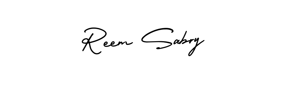 Best and Professional Signature Style for Reem Sabry. AmerikaSignatureDemo-Regular Best Signature Style Collection. Reem Sabry signature style 3 images and pictures png