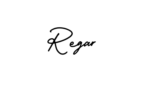 Also we have Regar name is the best signature style. Create professional handwritten signature collection using AmerikaSignatureDemo-Regular autograph style. Regar signature style 3 images and pictures png