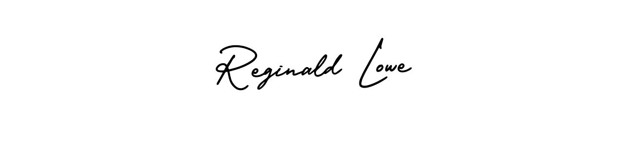 Best and Professional Signature Style for Reginald Lowe. AmerikaSignatureDemo-Regular Best Signature Style Collection. Reginald Lowe signature style 3 images and pictures png