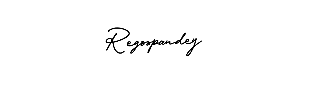 Regsspandey stylish signature style. Best Handwritten Sign (AmerikaSignatureDemo-Regular) for my name. Handwritten Signature Collection Ideas for my name Regsspandey. Regsspandey signature style 3 images and pictures png