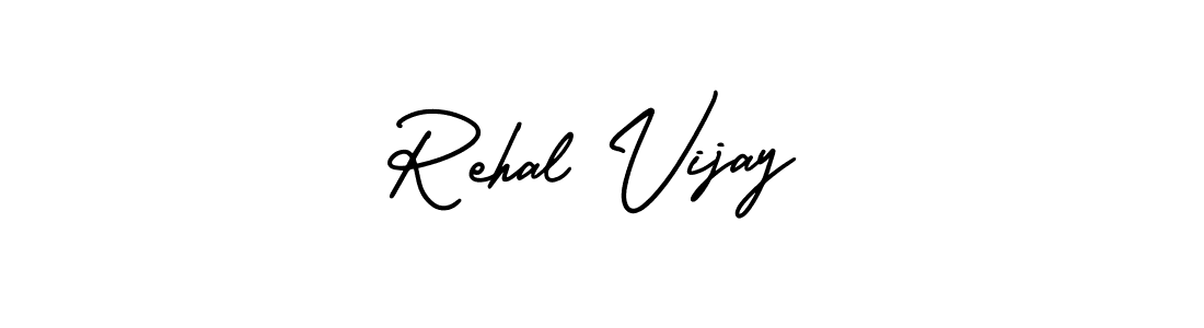 How to Draw Rehal Vijay signature style? AmerikaSignatureDemo-Regular is a latest design signature styles for name Rehal Vijay. Rehal Vijay signature style 3 images and pictures png