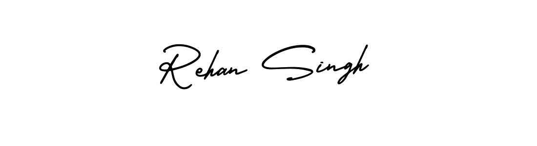 How to make Rehan Singh signature? AmerikaSignatureDemo-Regular is a professional autograph style. Create handwritten signature for Rehan Singh name. Rehan Singh signature style 3 images and pictures png