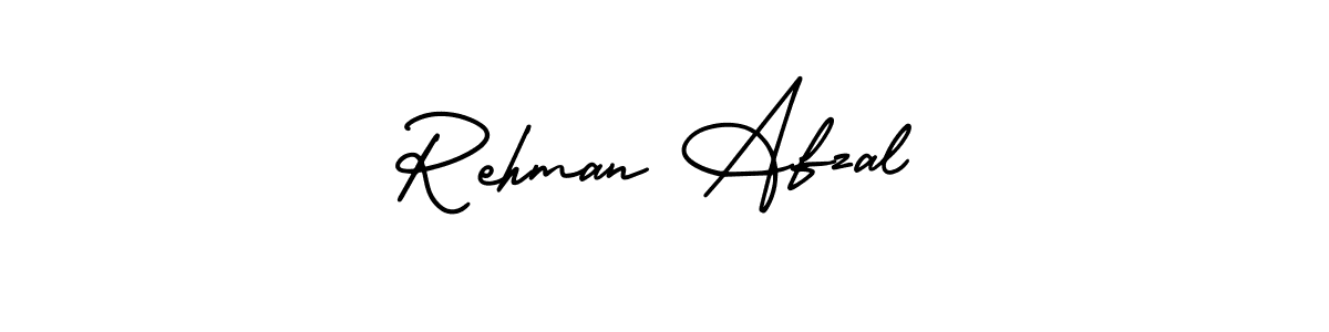 It looks lik you need a new signature style for name Rehman Afzal. Design unique handwritten (AmerikaSignatureDemo-Regular) signature with our free signature maker in just a few clicks. Rehman Afzal signature style 3 images and pictures png