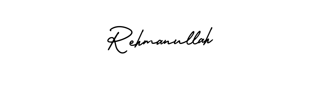 Make a short Rehmanullah signature style. Manage your documents anywhere anytime using AmerikaSignatureDemo-Regular. Create and add eSignatures, submit forms, share and send files easily. Rehmanullah signature style 3 images and pictures png