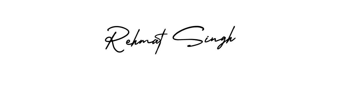 Similarly AmerikaSignatureDemo-Regular is the best handwritten signature design. Signature creator online .You can use it as an online autograph creator for name Rehmat Singh. Rehmat Singh signature style 3 images and pictures png