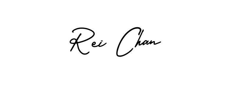 How to make Rei Chan signature? AmerikaSignatureDemo-Regular is a professional autograph style. Create handwritten signature for Rei Chan name. Rei Chan signature style 3 images and pictures png