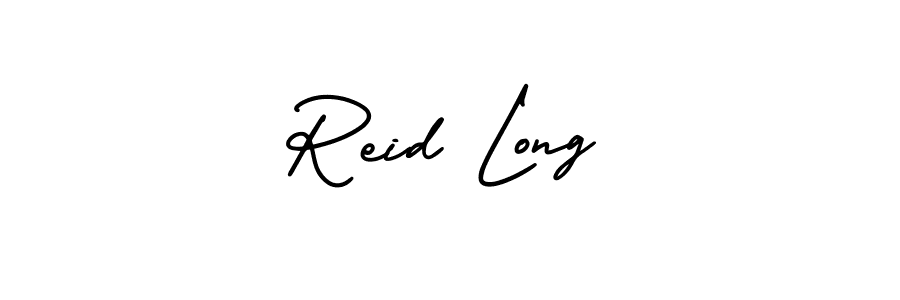 Best and Professional Signature Style for Reid Long. AmerikaSignatureDemo-Regular Best Signature Style Collection. Reid Long signature style 3 images and pictures png