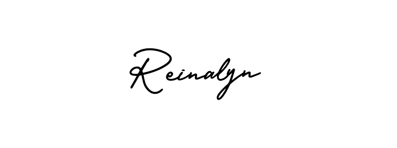 Also we have Reinalyn name is the best signature style. Create professional handwritten signature collection using AmerikaSignatureDemo-Regular autograph style. Reinalyn signature style 3 images and pictures png