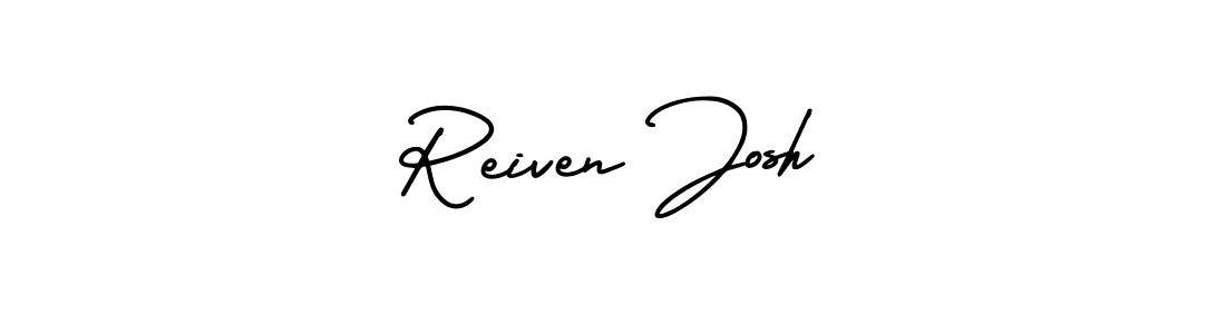 Check out images of Autograph of Reiven Josh name. Actor Reiven Josh Signature Style. AmerikaSignatureDemo-Regular is a professional sign style online. Reiven Josh signature style 3 images and pictures png