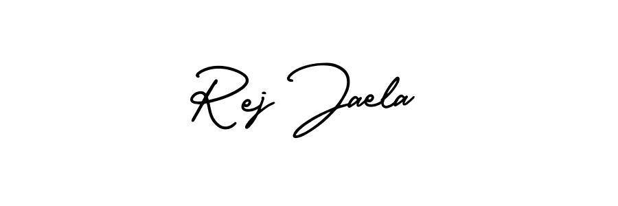 How to make Rej Jaela signature? AmerikaSignatureDemo-Regular is a professional autograph style. Create handwritten signature for Rej Jaela name. Rej Jaela signature style 3 images and pictures png