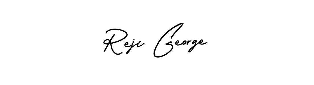 See photos of Reji George official signature by Spectra . Check more albums & portfolios. Read reviews & check more about AmerikaSignatureDemo-Regular font. Reji George signature style 3 images and pictures png