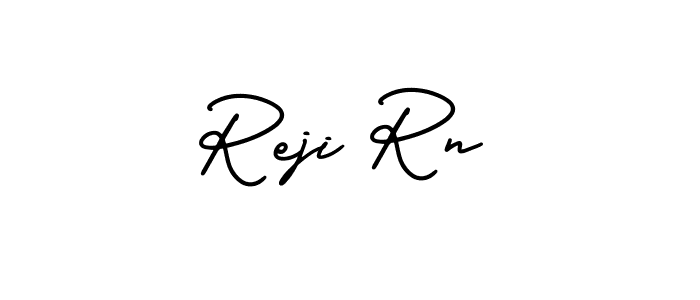 Create a beautiful signature design for name Reji Rn. With this signature (AmerikaSignatureDemo-Regular) fonts, you can make a handwritten signature for free. Reji Rn signature style 3 images and pictures png