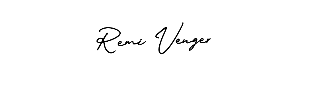 How to Draw Remi Venger signature style? AmerikaSignatureDemo-Regular is a latest design signature styles for name Remi Venger. Remi Venger signature style 3 images and pictures png