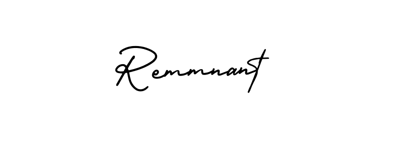 How to Draw Remmnant signature style? AmerikaSignatureDemo-Regular is a latest design signature styles for name Remmnant. Remmnant signature style 3 images and pictures png