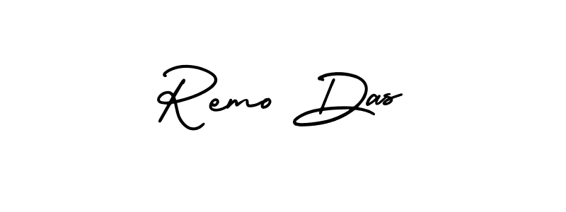 Also we have Remo Das name is the best signature style. Create professional handwritten signature collection using AmerikaSignatureDemo-Regular autograph style. Remo Das signature style 3 images and pictures png