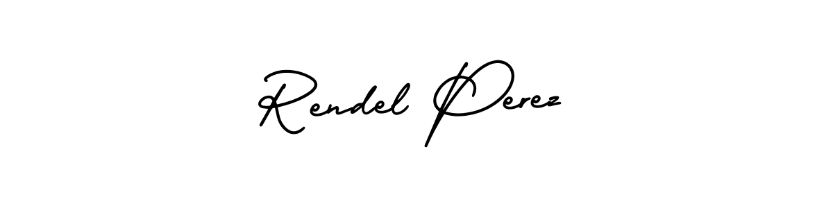 Here are the top 10 professional signature styles for the name Rendel Perez. These are the best autograph styles you can use for your name. Rendel Perez signature style 3 images and pictures png