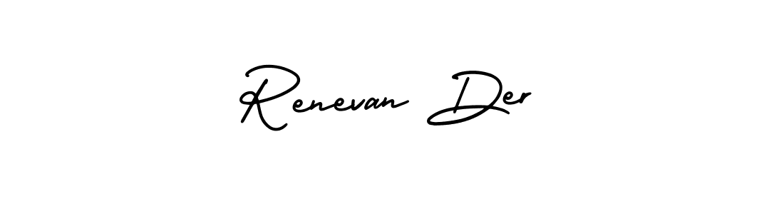 How to Draw Renevan Der signature style? AmerikaSignatureDemo-Regular is a latest design signature styles for name Renevan Der. Renevan Der signature style 3 images and pictures png