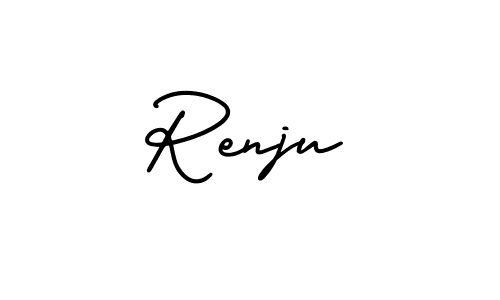 Also we have Renju name is the best signature style. Create professional handwritten signature collection using AmerikaSignatureDemo-Regular autograph style. Renju signature style 3 images and pictures png