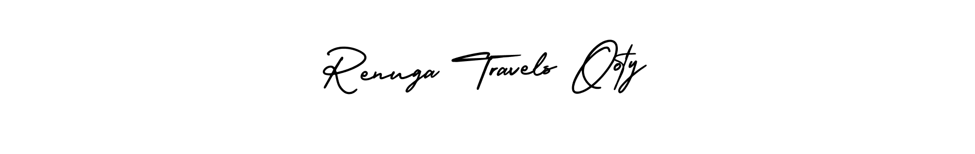 Make a beautiful signature design for name Renuga Travels Ooty. Use this online signature maker to create a handwritten signature for free. Renuga Travels Ooty signature style 3 images and pictures png