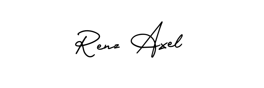 Also You can easily find your signature by using the search form. We will create Renz Axel name handwritten signature images for you free of cost using AmerikaSignatureDemo-Regular sign style. Renz Axel signature style 3 images and pictures png