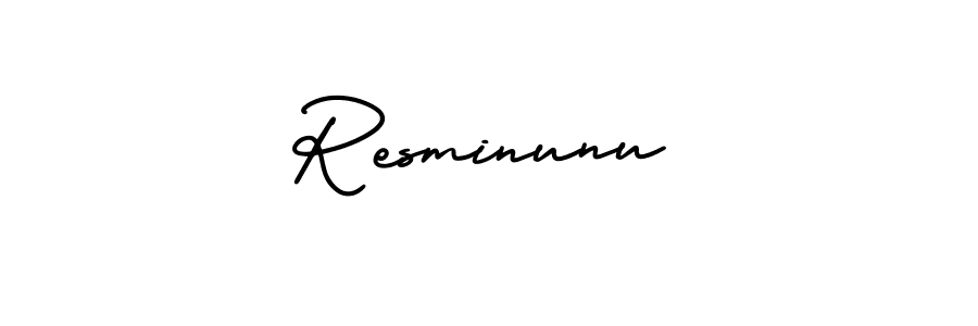 See photos of Resminunu official signature by Spectra . Check more albums & portfolios. Read reviews & check more about AmerikaSignatureDemo-Regular font. Resminunu signature style 3 images and pictures png