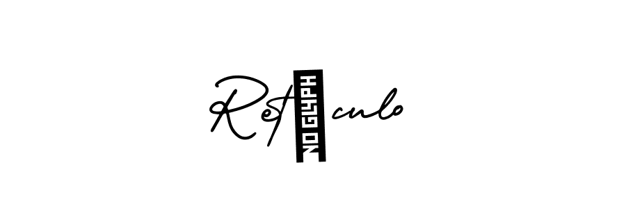 How to Draw Retículo signature style? AmerikaSignatureDemo-Regular is a latest design signature styles for name Retículo. Retículo signature style 3 images and pictures png