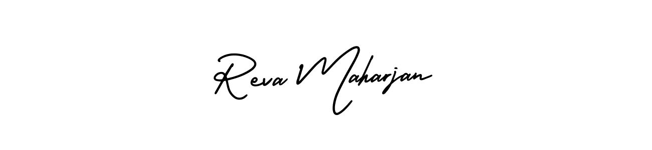 Similarly AmerikaSignatureDemo-Regular is the best handwritten signature design. Signature creator online .You can use it as an online autograph creator for name Reva Maharjan. Reva Maharjan signature style 3 images and pictures png