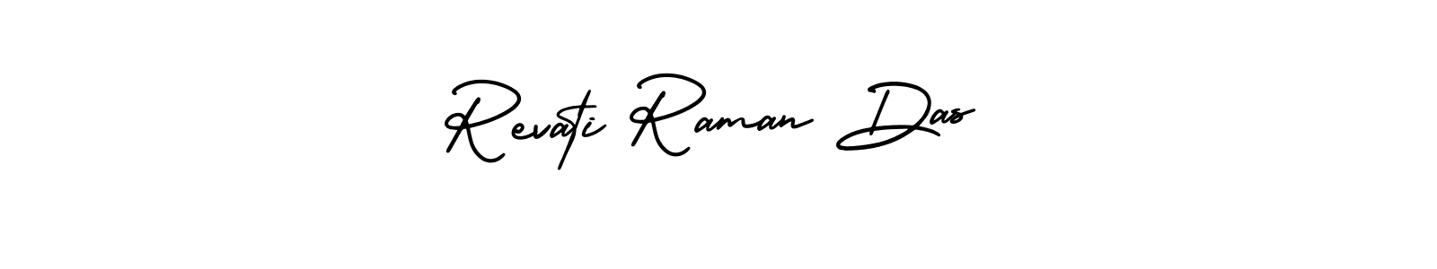 Revati Raman Das stylish signature style. Best Handwritten Sign (AmerikaSignatureDemo-Regular) for my name. Handwritten Signature Collection Ideas for my name Revati Raman Das. Revati Raman Das signature style 3 images and pictures png