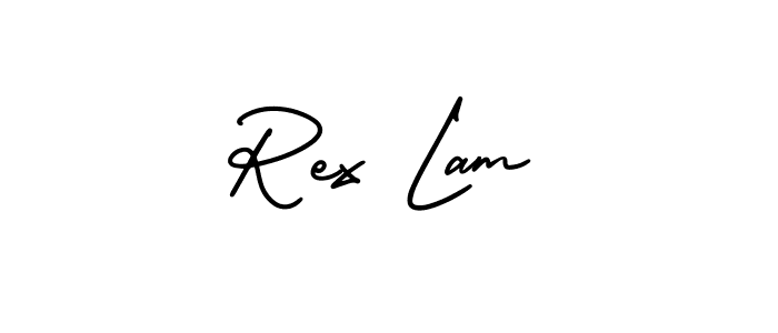 Make a short Rex Lam signature style. Manage your documents anywhere anytime using AmerikaSignatureDemo-Regular. Create and add eSignatures, submit forms, share and send files easily. Rex Lam signature style 3 images and pictures png