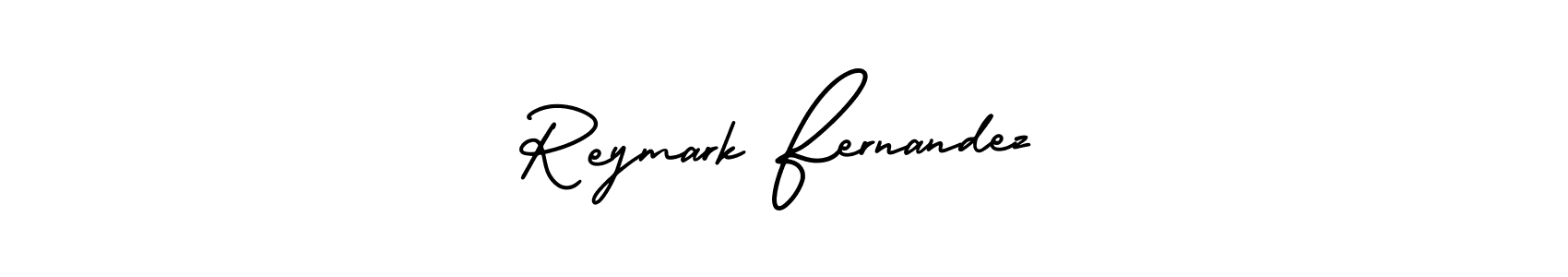 Design your own signature with our free online signature maker. With this signature software, you can create a handwritten (AmerikaSignatureDemo-Regular) signature for name Reymark Fernandez. Reymark Fernandez signature style 3 images and pictures png