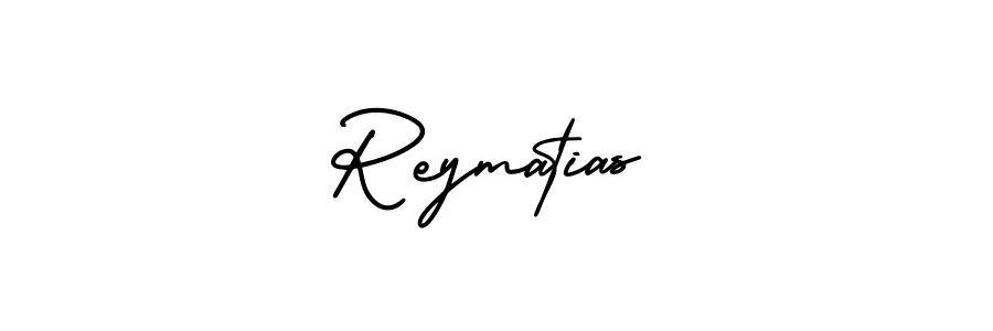 It looks lik you need a new signature style for name Reymatias. Design unique handwritten (AmerikaSignatureDemo-Regular) signature with our free signature maker in just a few clicks. Reymatias signature style 3 images and pictures png