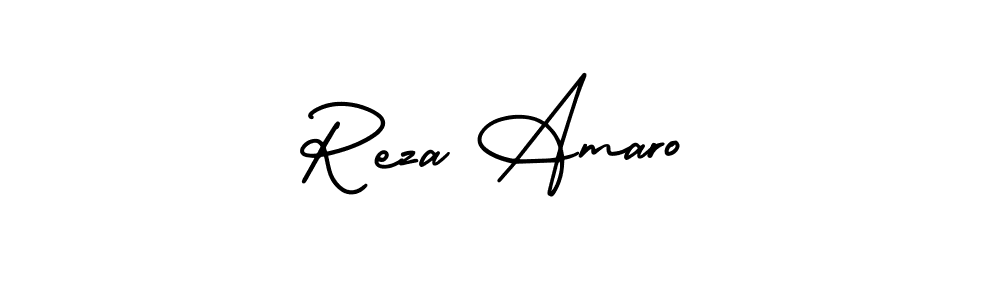 if you are searching for the best signature style for your name Reza Amaro. so please give up your signature search. here we have designed multiple signature styles  using AmerikaSignatureDemo-Regular. Reza Amaro signature style 3 images and pictures png