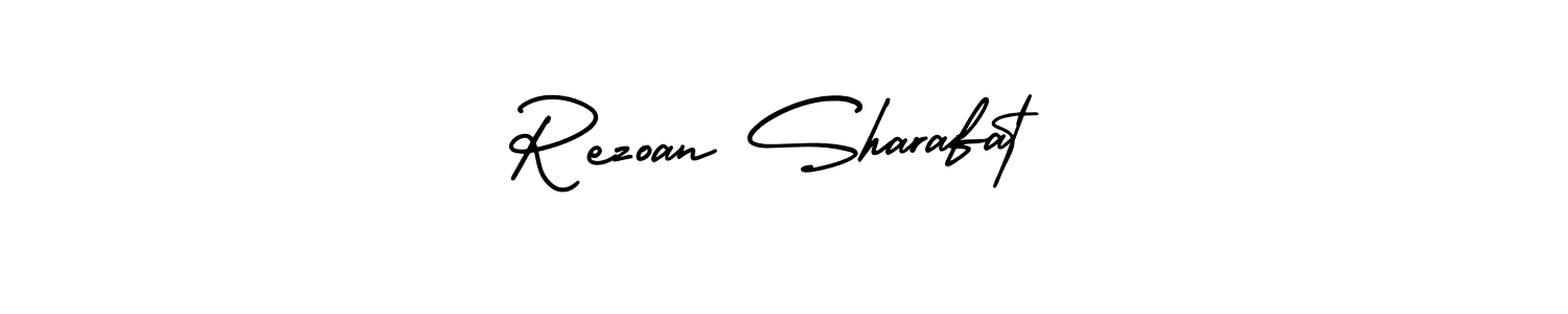 How to make Rezoan Sharafat signature? AmerikaSignatureDemo-Regular is a professional autograph style. Create handwritten signature for Rezoan Sharafat name. Rezoan Sharafat signature style 3 images and pictures png
