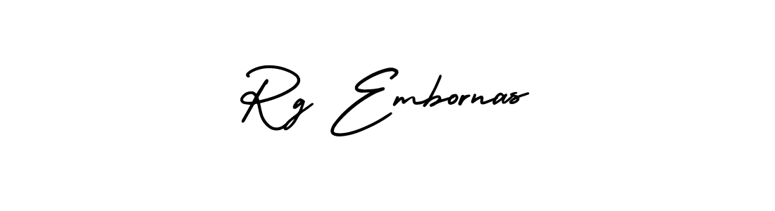 Make a beautiful signature design for name Rg Embornas. With this signature (AmerikaSignatureDemo-Regular) style, you can create a handwritten signature for free. Rg Embornas signature style 3 images and pictures png