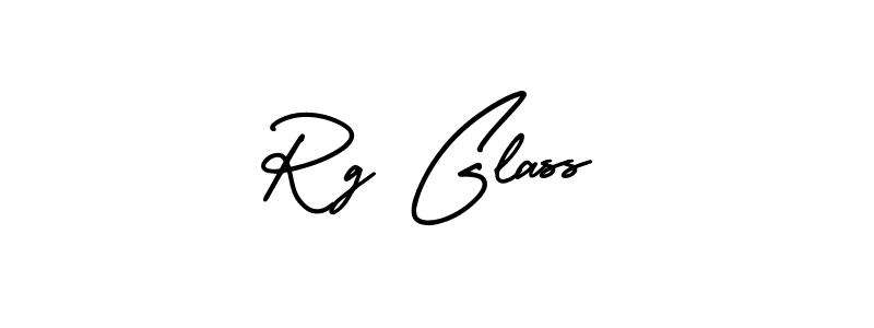 You should practise on your own different ways (AmerikaSignatureDemo-Regular) to write your name (Rg Glass) in signature. don't let someone else do it for you. Rg Glass signature style 3 images and pictures png