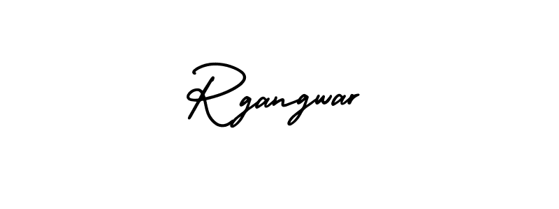 Create a beautiful signature design for name Rgangwar. With this signature (AmerikaSignatureDemo-Regular) fonts, you can make a handwritten signature for free. Rgangwar signature style 3 images and pictures png