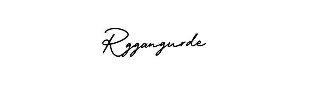 Create a beautiful signature design for name Rggangurde. With this signature (AmerikaSignatureDemo-Regular) fonts, you can make a handwritten signature for free. Rggangurde signature style 3 images and pictures png