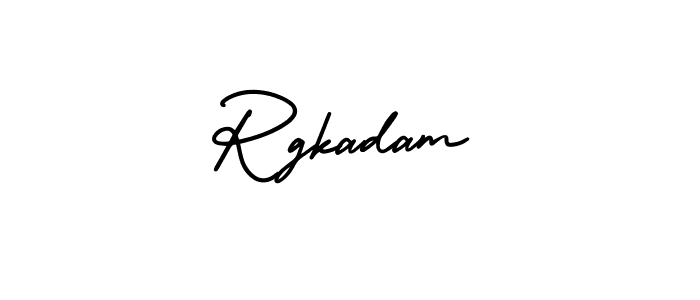 Once you've used our free online signature maker to create your best signature AmerikaSignatureDemo-Regular style, it's time to enjoy all of the benefits that Rgkadam name signing documents. Rgkadam signature style 3 images and pictures png